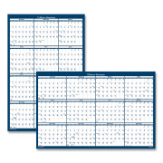 House of Doolittle Recycled Yearly Reversible Wall Calendar Non-Laminated, 24 x 37, White/Blue Sheets, 12-Month (Jan to Dec): 2023 (3990)