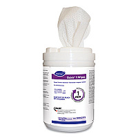 Diversey Oxivir 1 Wipes, 1-Ply, 10 x 10, Characteristic Scent, White, 60 Canister, 12 Canisters/Carton (DVO100962573)
