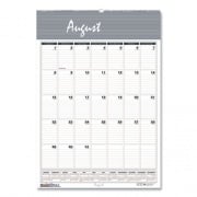 House of Doolittle Academic Year Bar Harbor Recycled Wirebound Monthly Wall Calendar, 15.5 x 22, White/Blue Sheets, 12-Month(Aug-July):2023-2024 (353)