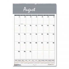 House of Doolittle Academic Year Bar Harbor Recycled Wirebound Monthly Wall Calendar, 12 x 17, White/Blue Sheets, 12-Month (Aug-July): 2023-2024 (352)