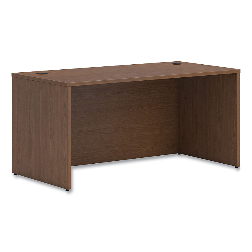 HON Mod Desk Shell, 60" x 30" x 29", Sepia Walnut (HONLDS6030LE1)