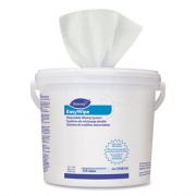 Diversey Easywipe Disposable Wiping Refill, 8.63 x 24.88, White, 125/Bucket, 6/Carton (5768748)