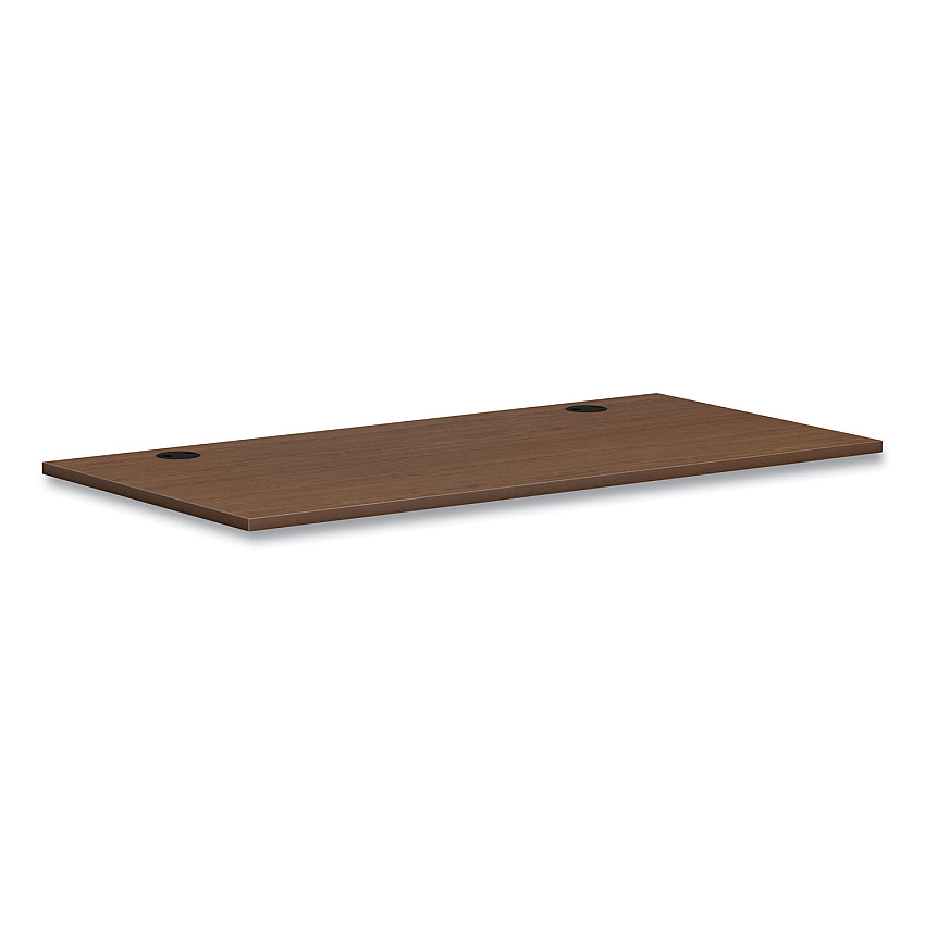 HON Mod Worksurface, Rectangular, 60w x 30d, Sepia Walnut (HONPLRW6030LE1)