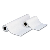 TIDI Choice Headrest Paper Roll, Smooth-Finish, 8.5" x 225 ft, White, 12/Carton (BHC32216)