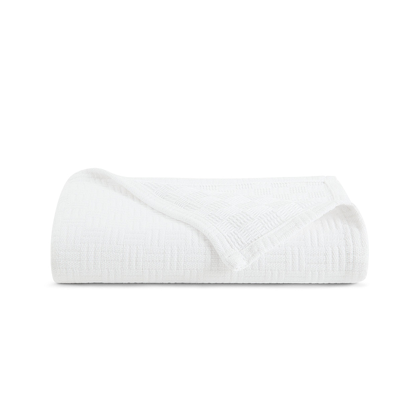 Host & Home Cotton Throw Blanket 50x70 White, 1 Blanket (P-THCOT-5070-WH)