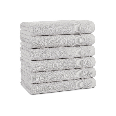 Host & Home Hand Towel 16x28 Light Grey, Case Of 60 (HT-HH1628-LG-CS)