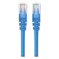 Belkin CAT5e Snagless Patch Cable, 1 ft, Blue (A3L79101BLUS)