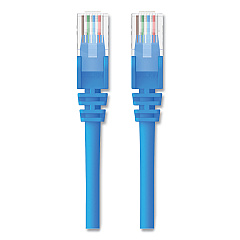 Belkin CAT6 UTP Computer Patch Cable, 2 ft, Blue (A3L98002BLUS)
