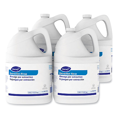 Diversey Carpet Extraction Rinse, Floral Scent, 1 gal Bottle, 4/Carton (DVO101109760)
