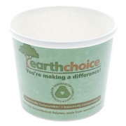Pactiv Evergreen EarthChoice Compostable Soup Cup, Medium, 12 oz, 3.63" Diameter x 3.63"h, Teal, 500/Carton (PHSC12ECDI)