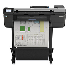 HP DesignJet T830 24" Multifunction Wide Format Inkjet Printer (HEWF9A28D)