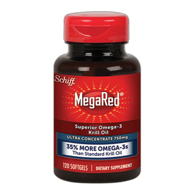 MegaRed Ultra Concentration Omega-3 Krill Oil Softgel, 120 Count (MEG10065)