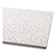 Armstrong Cortega Ceiling Tiles, Non-Directional, Square Lay-In (0.94"), 24" X 24" X 0.63", White, 16/carton (770)