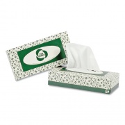 Eco Green Recycled 2-Ply Facial Tissue, White, 150 Sheets/Box, 20 Boxes/Carton (EF150)