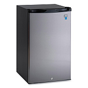 Avanti 4.4 Cu.Ft. Auto-Defrost Refrigerator, 19.25 x 22 x 33, Black with Stainless Steel Door (AVAAR4456SS)