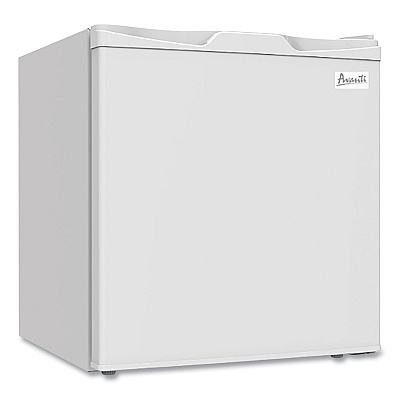 Avanti 1.7 Cubic Ft. Compact Refrigerator with Chiller Compartment, White (AVARM16J0W17X0W)