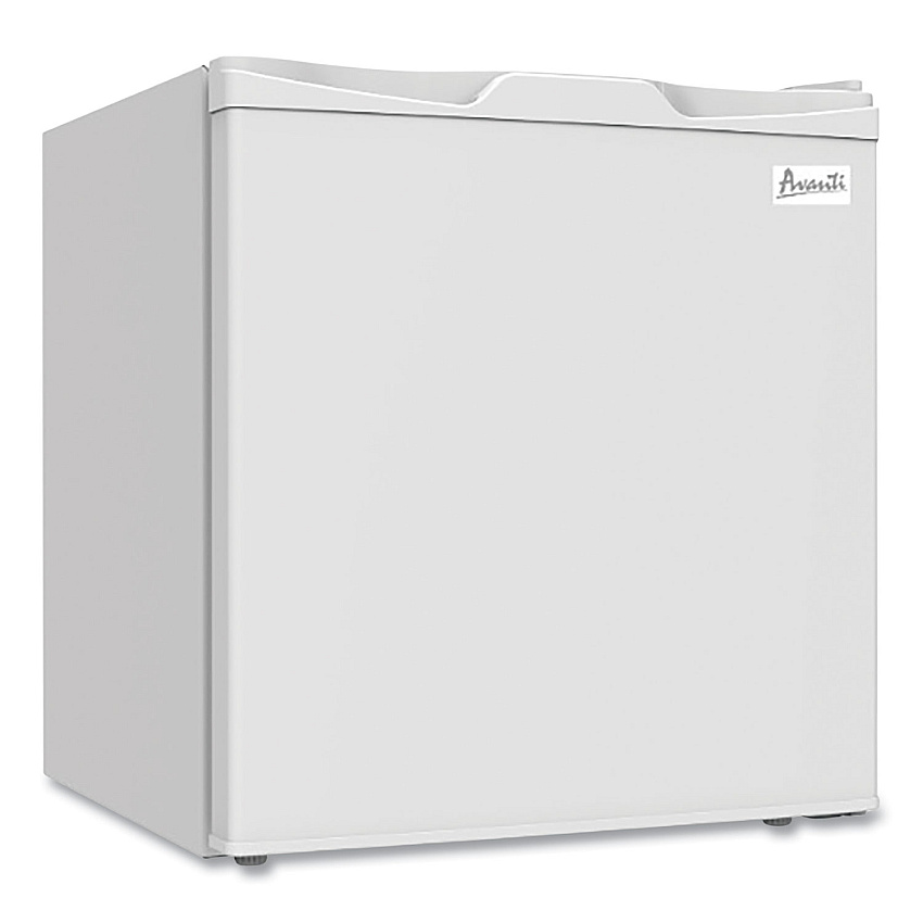Avanti 1.7 Cubic Ft. Compact Refrigerator with Chiller Compartment, White (AVARM16J0W17X0W)