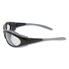 Bouton Optical Fuselage Safety Goggles, Black Frame, Clear Lens (BOU250500420)