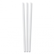Berkley Square Jumbo Plastic Straw, 7.75", Clear, 500/Box, 24 Boxes/Carton (1244019)