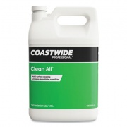 Coastwide Professional Clean All Multisurface Cleaner, Lemon Scent, 3.78 L Bottle, 4/Carton (919486)