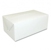 Dixie Fast-Top One-Piece Paperboard Take-Out Box, 7 x 4.25 x 2.75, White, 500/Carton (340PLN)