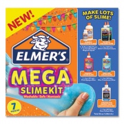 Elmer's Mega Slime Kit, Five 5 oz Glues, 8.75 oz and 2.3 oz Magical Liquid, Assorted Colors (2068082)