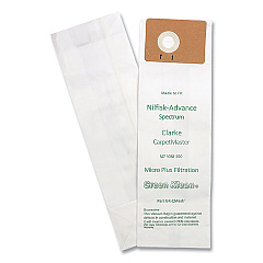 Green Klean Replacement Vacuum Bags, Fits Advance Spectrum/Clarke CarpetMaster, 10/Pack (GRKCMASTRP)