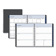 Blue Sky Passages Weekly/Monthly Planner, 11 x 8.5, Charcoal Cover, 12-Month (Jan to Dec): 2026 (100008)