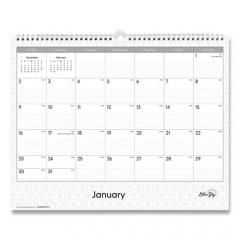 Blue Sky Enterprise Wall Calendar, Enterprise Geometric Artwork, 15 x 12, White/Gray Sheets, 12-Month (Jan to Dec): 2023 (111292)