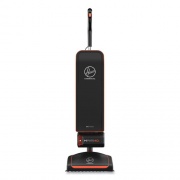 Hoover Commercial HVRPWR 40V Cordless Upright Vacuum, 13" Cleaning Path, Black/Orange (24414059)