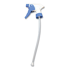 Impact Smazer General Purpose Trigger Sprayer, 10" Tube, Fits 32 oz Bottles with 28/400 Neck Thread , Blue/White (IMP4902EA)