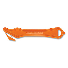 Klever Kutter Excel Plus Safety Cutter, 7"  Plastic Handle, Orange, 10/Box (KLVPLS40030G)