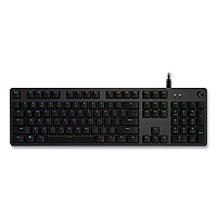 Logitech G512 LIGHTSYNC RGB Mechanical Gaming Keyboard, GX Brown Tactile, Carbon (920009342)