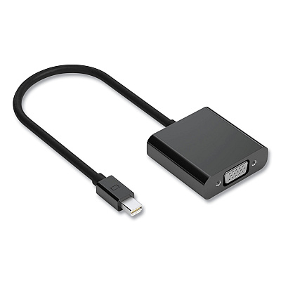 NXT Technologies Mini DisplayPort to VGA Adapter, 6", Black (NXT24400028)