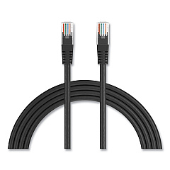 NXT Technologies CAT6 Patch Cable, 14 ft, Black (NXT24400045)