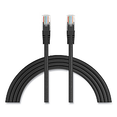 NXT Technologies CAT6 Patch Cable, 7 ft, Black (NXT24400051)