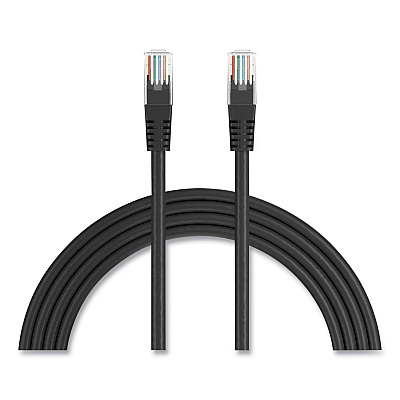 NXT Technologies CAT6 Patch Cable, 7 ft, Black (NXT24400051)