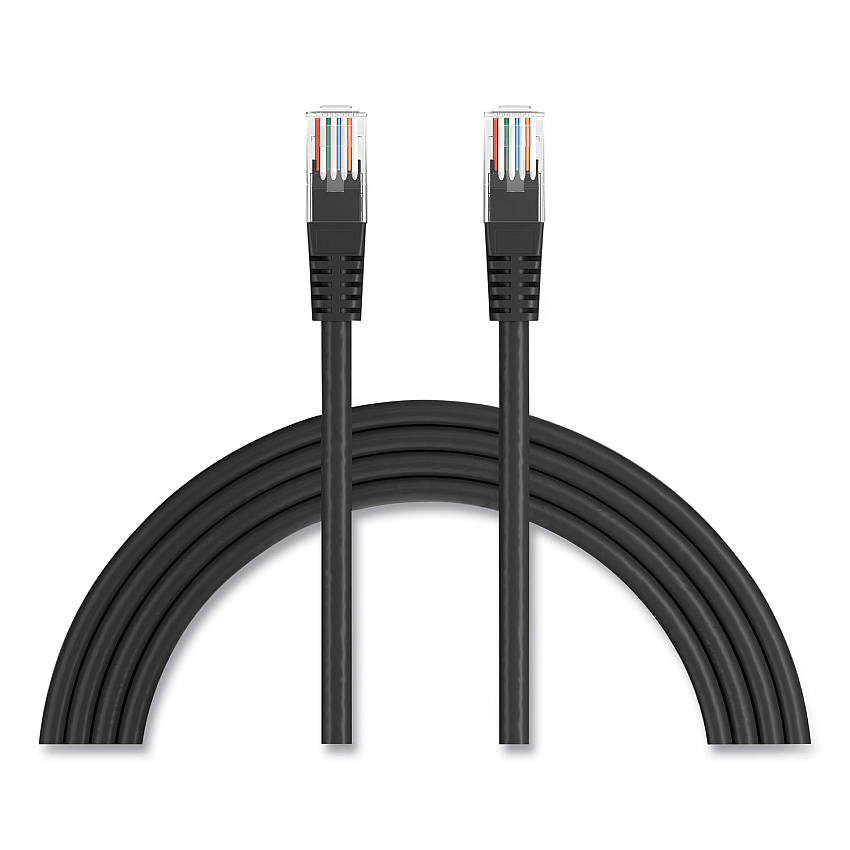 NXT Technologies CAT6 Patch Cable, 7 ft, Black (NXT24400051)