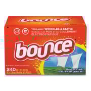 Bounce Fabric Softener Sheets, Outdoor Fresh, 240 Sheets/Box (07312)