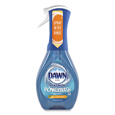 Dawn Platinum Powerwash Dish Spray, Citrus Scent, 16 oz Spray Bottle (PGC40657)