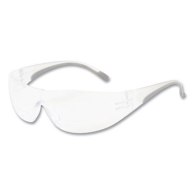 Bouton Zenon Z12R Rimless Optical Eyewear with 3-Diopter Bifocal Reading-Glass Design, Scratch-Resistant, Clear Lens, Clear Frame (PID250270030)