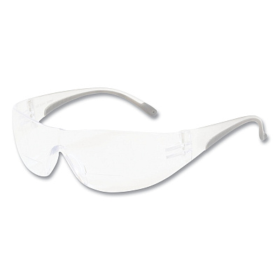 Bouton Zenon Z12R Rimless Optical Eyewear with 1.5-Diopter Bifocal Reading-Glass Design, Scratch-Resistant, Clear Lens, Clear Frame (PID250270015)