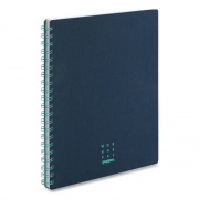 Poppin Work Happy Twin-Wire One-Subject Notebook, Medium/College Rule, Lagoon Blue/Turquoise Cover, 11 x 8.5, 40 Sheets (107469)