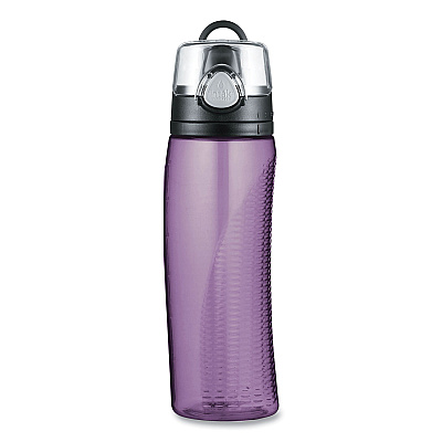 Intak by Thermos Hydration Bottle with Meter, 24 oz, Purple, Polyester (THZHP4100PU6)