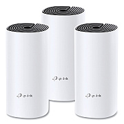 TP-Link Deco M4 AC1200 Whole Home Mesh Wi-Fi System, 2 Ports, Dual-Band 2.4 GHz/5 GHz (TPLDECOM43PACK)
