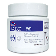 Urnex Tabz Coffee Equipment Cleaning Tablets, 0.14 oz Tablet, 30 Tablets/Jar (URN60031)