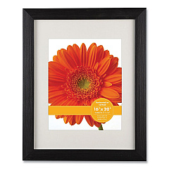Victory Light Woodtone Poster Frame with Mat, 11 x 14 Insert, Cappuccino (VLU1068275B1620)