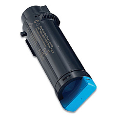 Dell WG4T0 Toner, 1,200 Page-Yield, Cyan