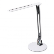 Bostitch Color Changing LED Desk Lamp with RGB Arm, 18.12" High, White (VLED1605BOS)
