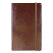 Markings by C.R. Gibson Bonded Leather Journal, 1-Subject, Narrow Rule, Brown Cover, (240) 8.25 x 5 Sheets (MJ54792)